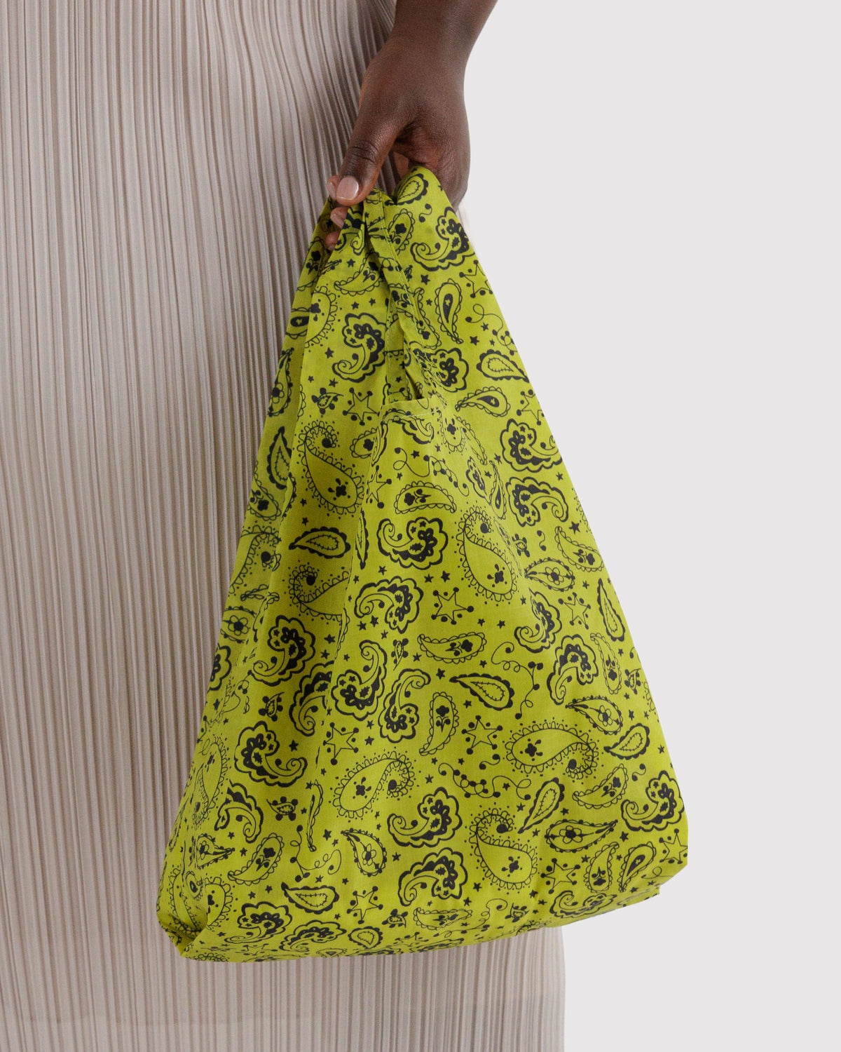 Baby Baggu Chartreuse Paisley 2