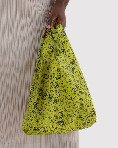 Baby Baggu Chartreuse Paisley 2