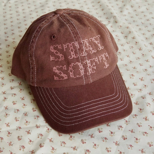 Rodeo Embroidery Stay Soft Embroidered Cap Brown 2