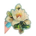 Astral Weekend White Lotus Flower sticker