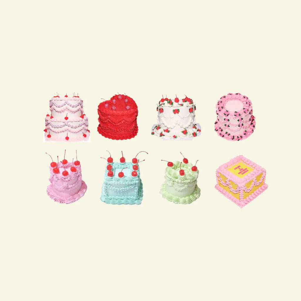 CAKE WASHI FLAKE STICKERS | SHELLFLOWER
