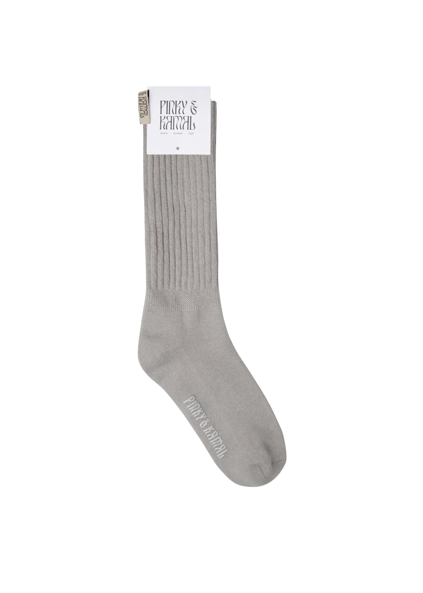 THE SLOUCHY SOCK LITE | DOVE GREY