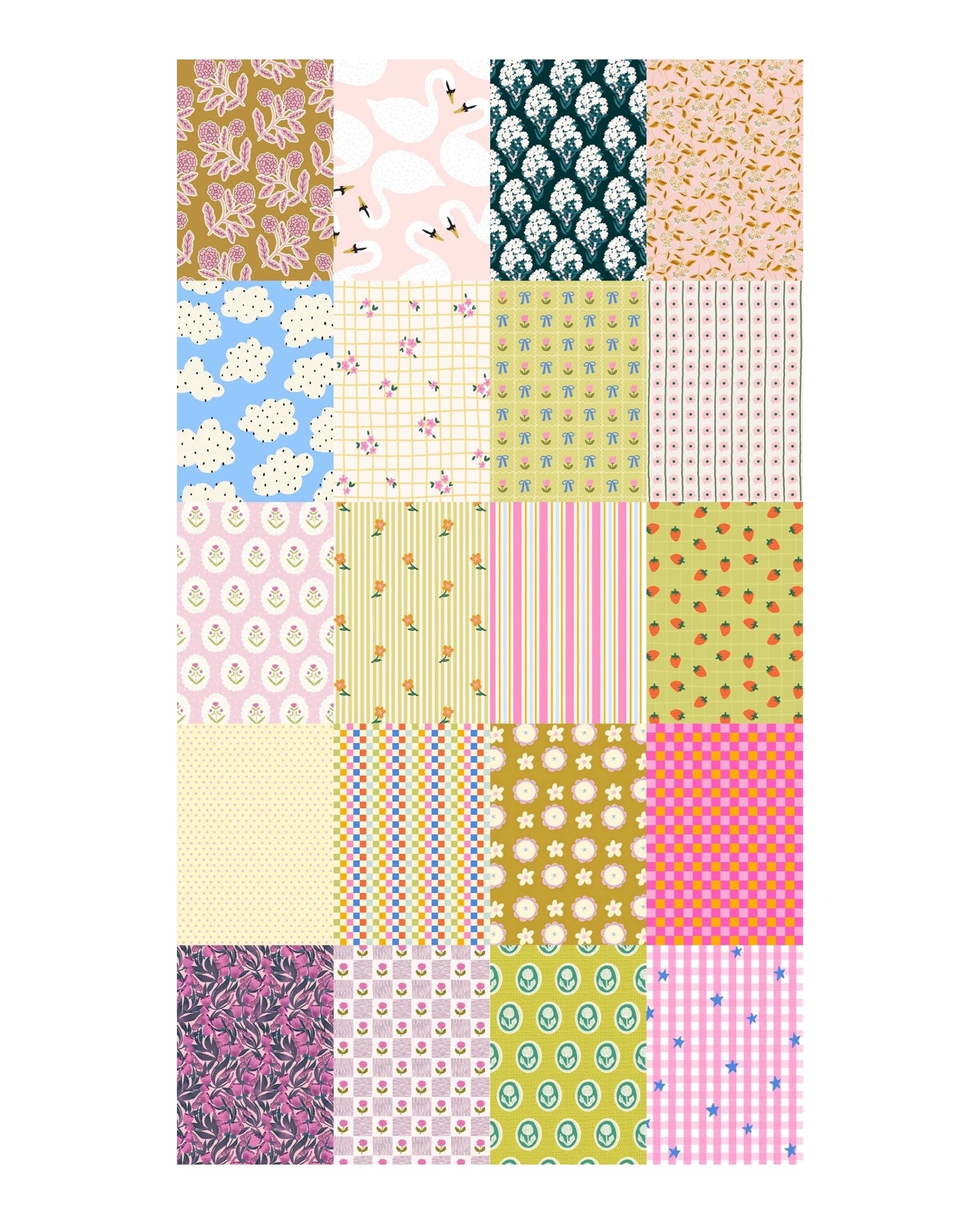 SCRAPBOOK PAPER | 20 SHEETS OF A5 PATTERNS | NANY CRAFT SHOP