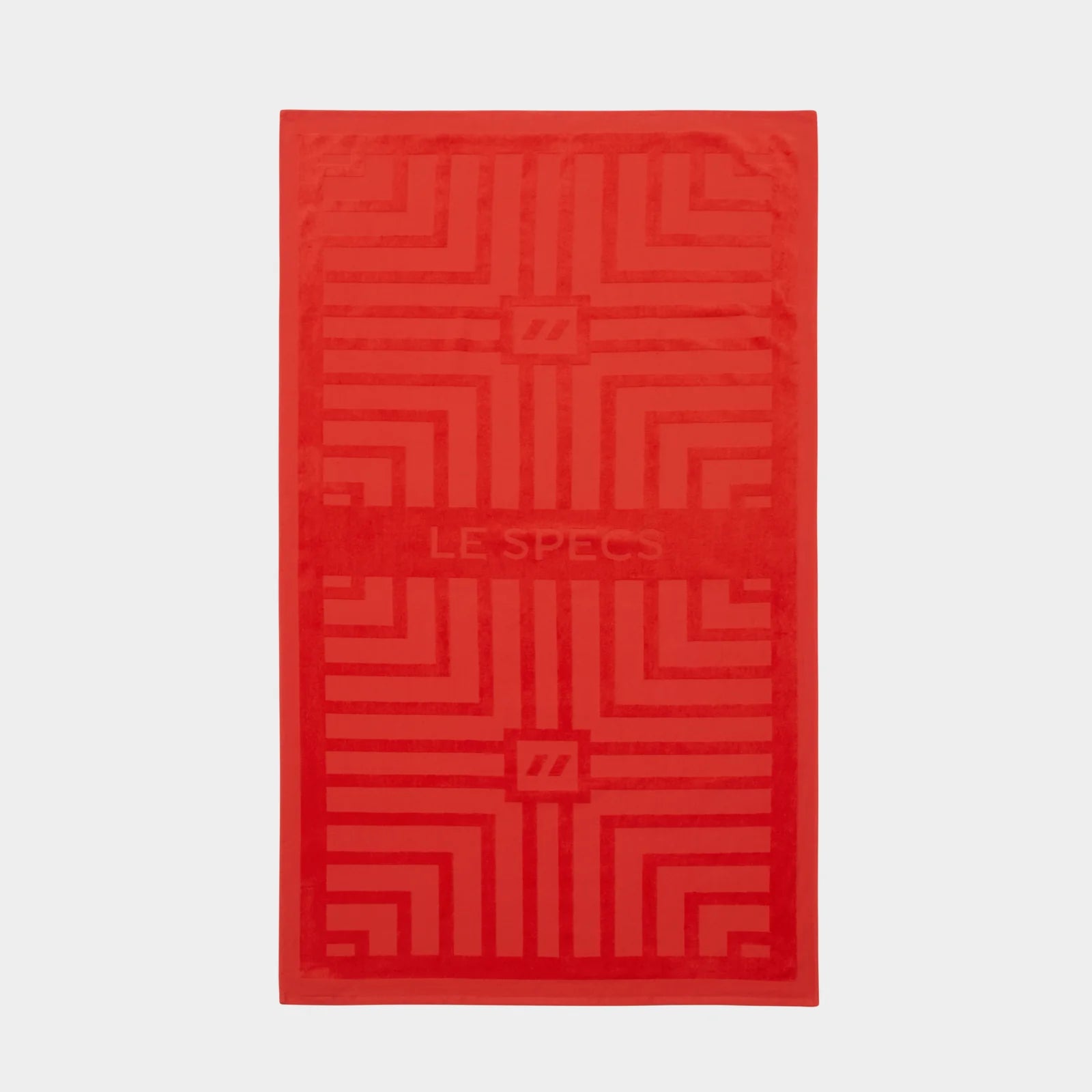 LE SPECS BEACH TOWEL | CHILLI RED