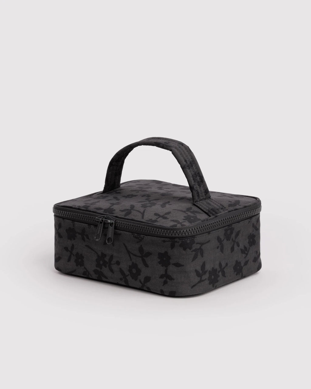 Baggu Small Cosmetic Case Charcoal Ditsy Floral