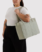 BAGGU SMALL CLOUD CARRY ON | SAGE STRIPE