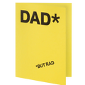 Short Talks Dad but Rad Card