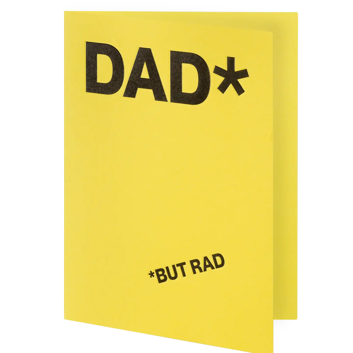 Short Talks Dad but Rad Card