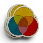 Kiku Print Colour Theory Sticker
