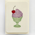 Canonbury Press Lavender Chantilly Cream Greeting Card Birthday Card