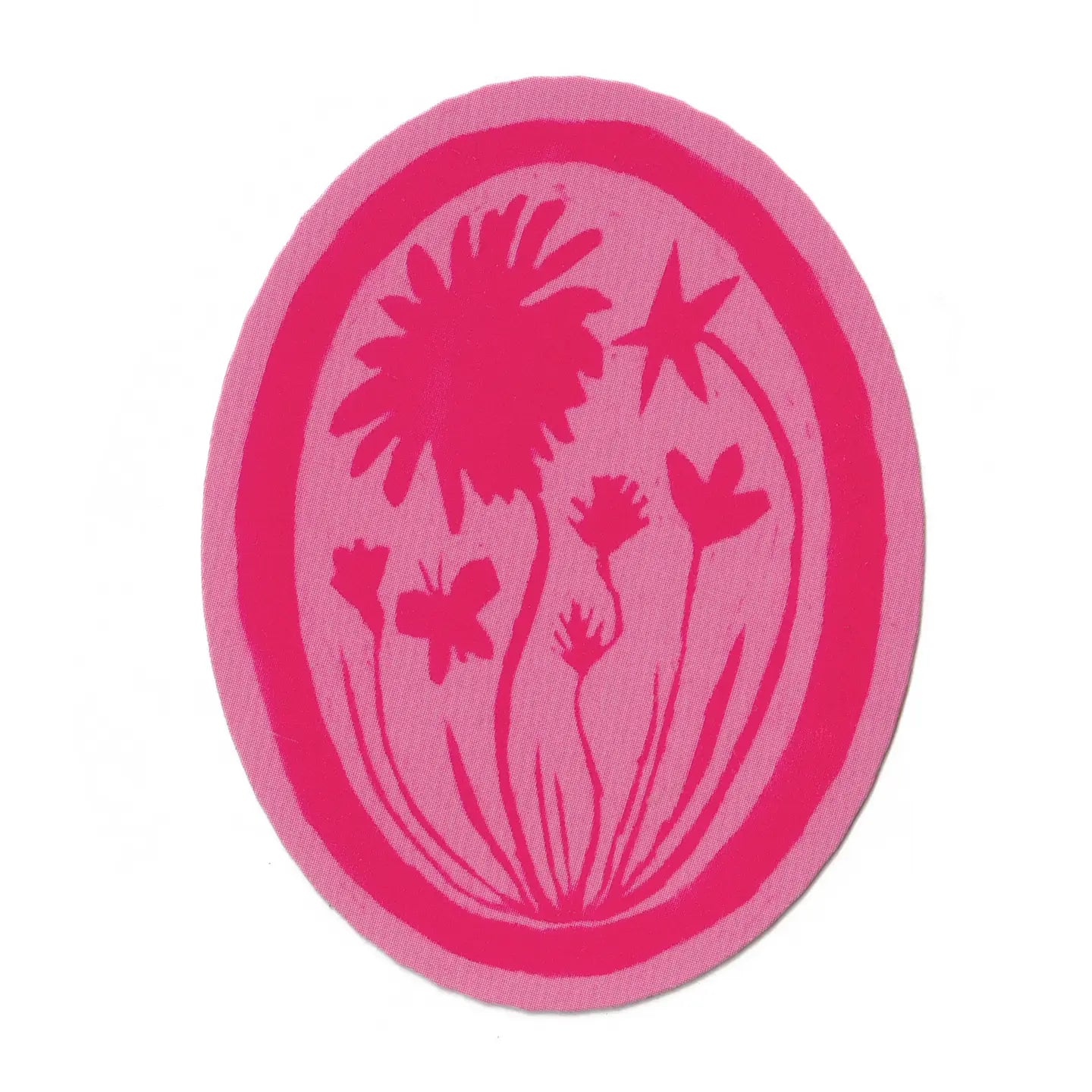 PINK PHLOWERS! STICKER | RAGS AF