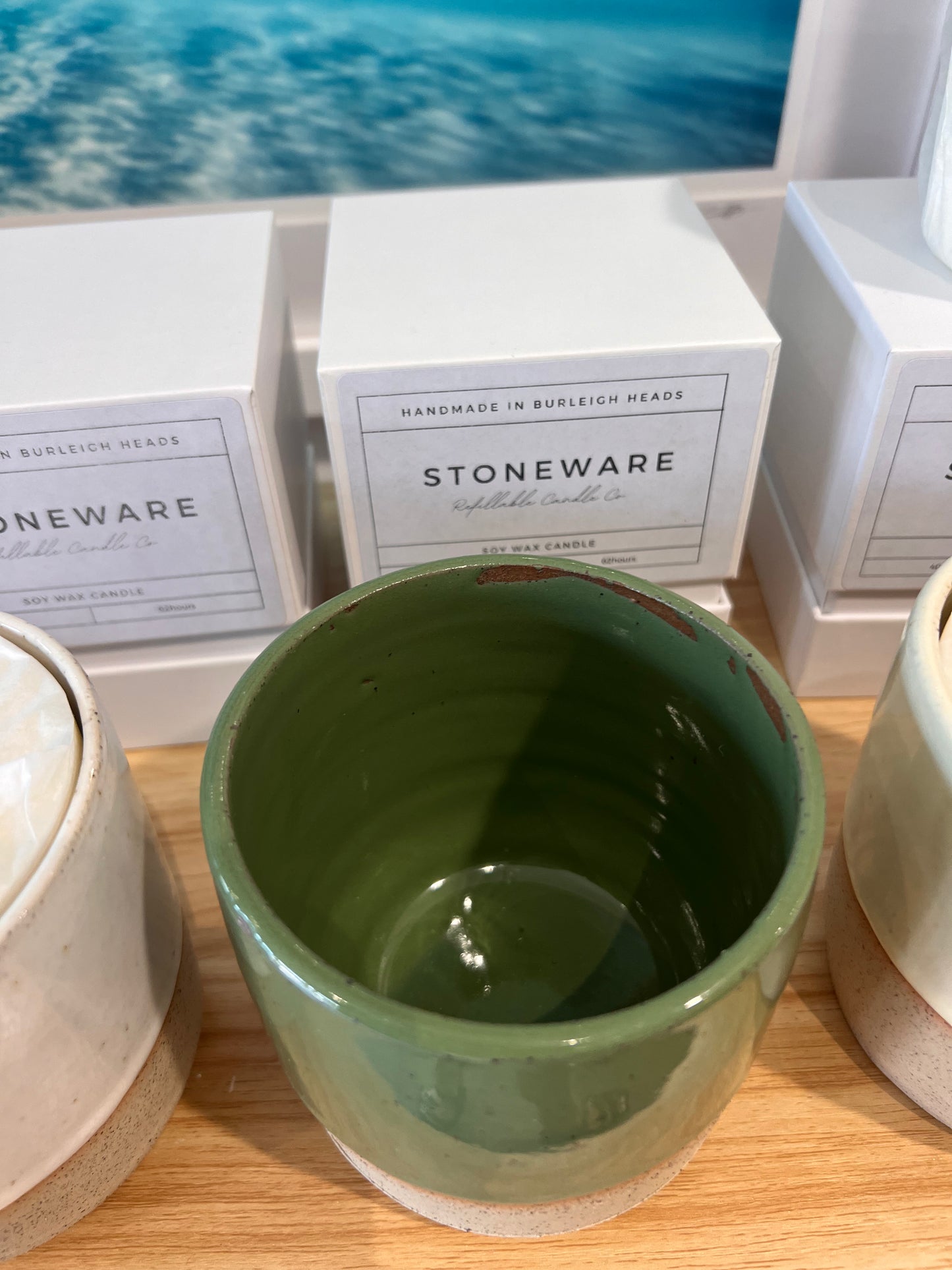 REFILLABLE CANDLE | GREEN