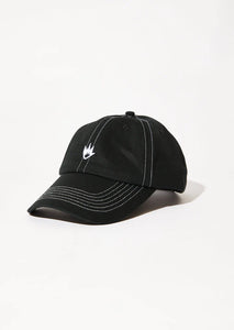 CORE RECYCLED SIX PANEL CAP | BLACK