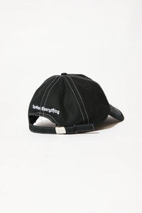 CORE RECYCLED SIX PANEL CAP | BLACK