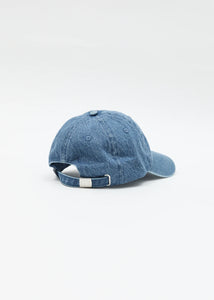DENIM PANALLED CAP | WORN BLUE