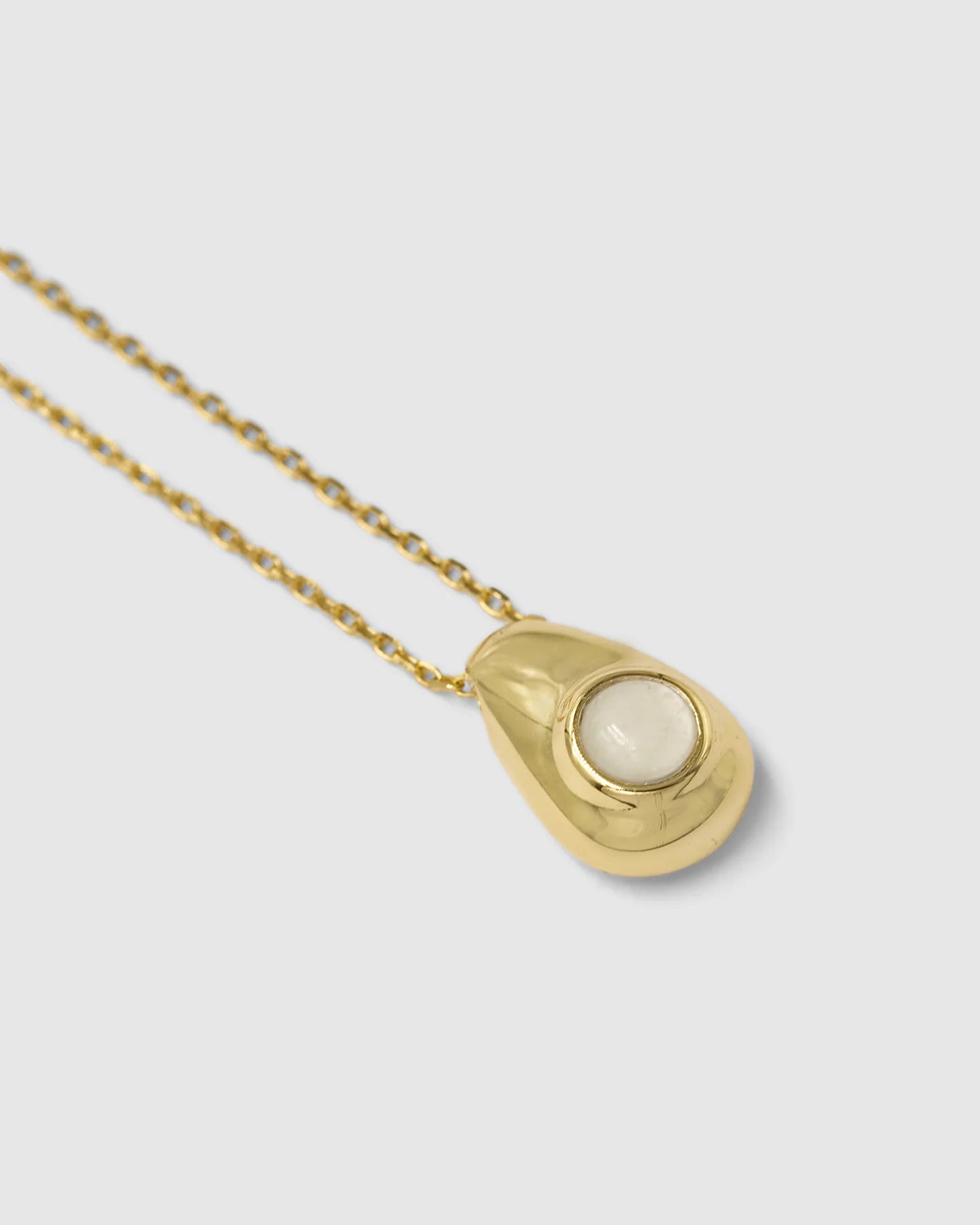 ADA MOONSTONE PENDANT | GOLD