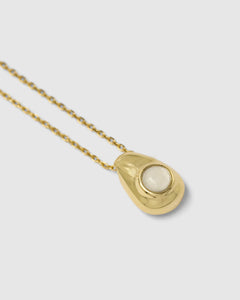 ADA MOONSTONE PENDANT | GOLD