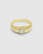 ADA MOONSTONE RING | GOLD