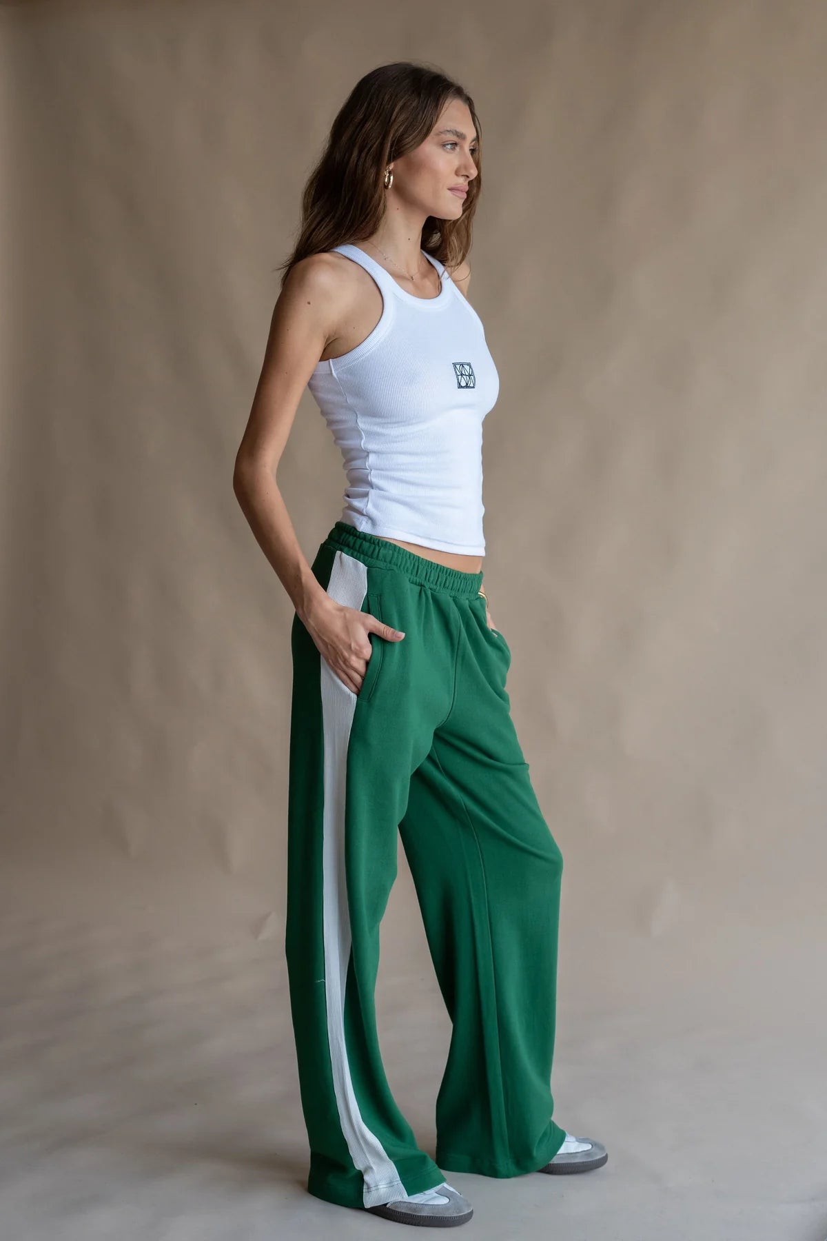 CLASSIC TRACK PANT | OLIVE GREEN