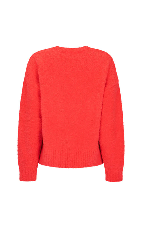 AMIE CARDIGAN | CORAL