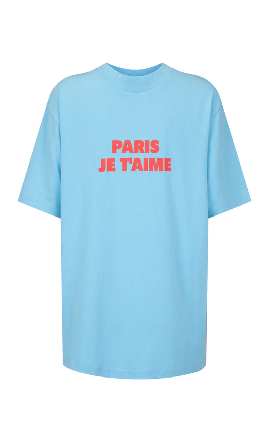 JE'TAIME TEE | ICE BLUE