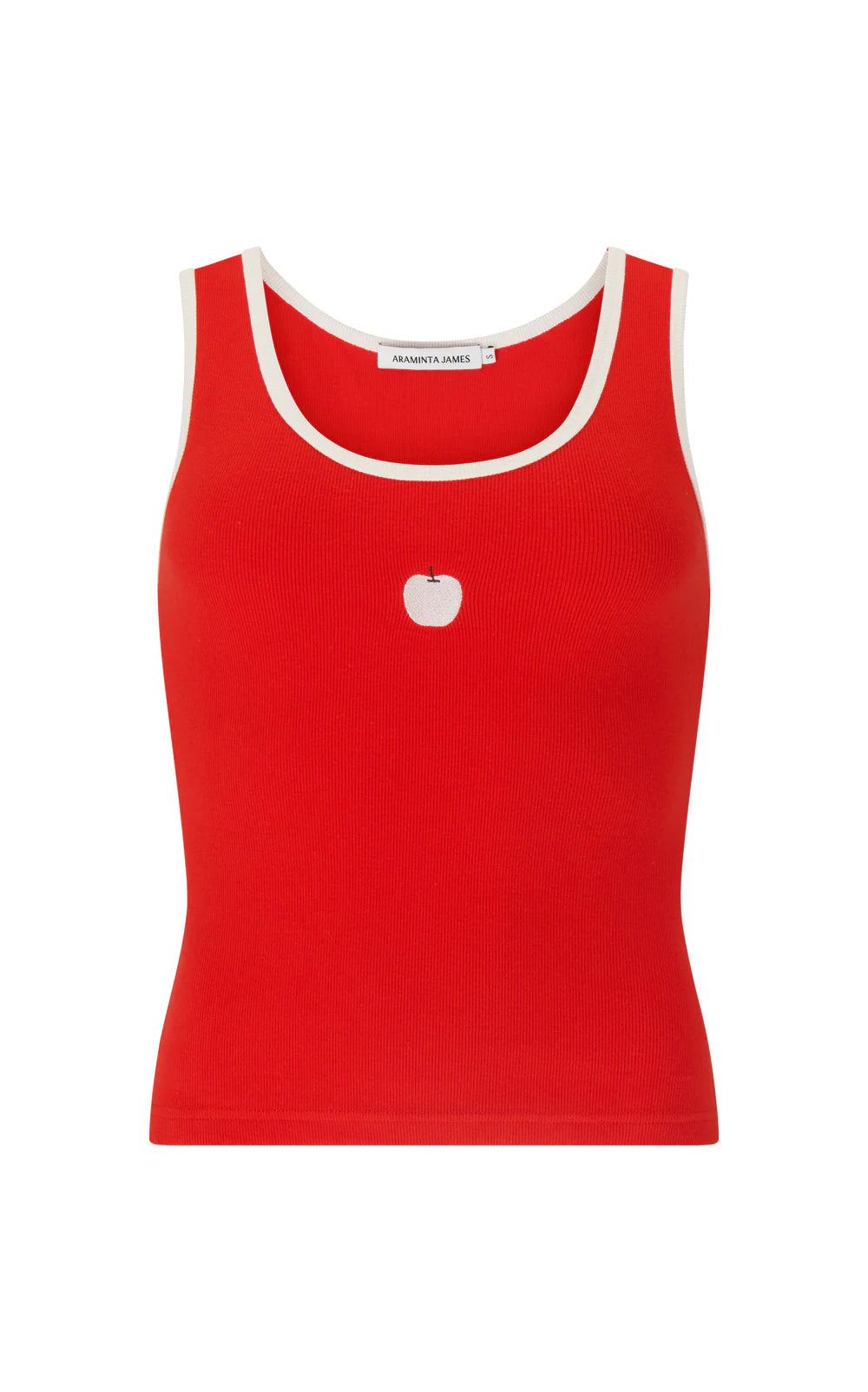 MANZANA RIB TANK | APPLE RED