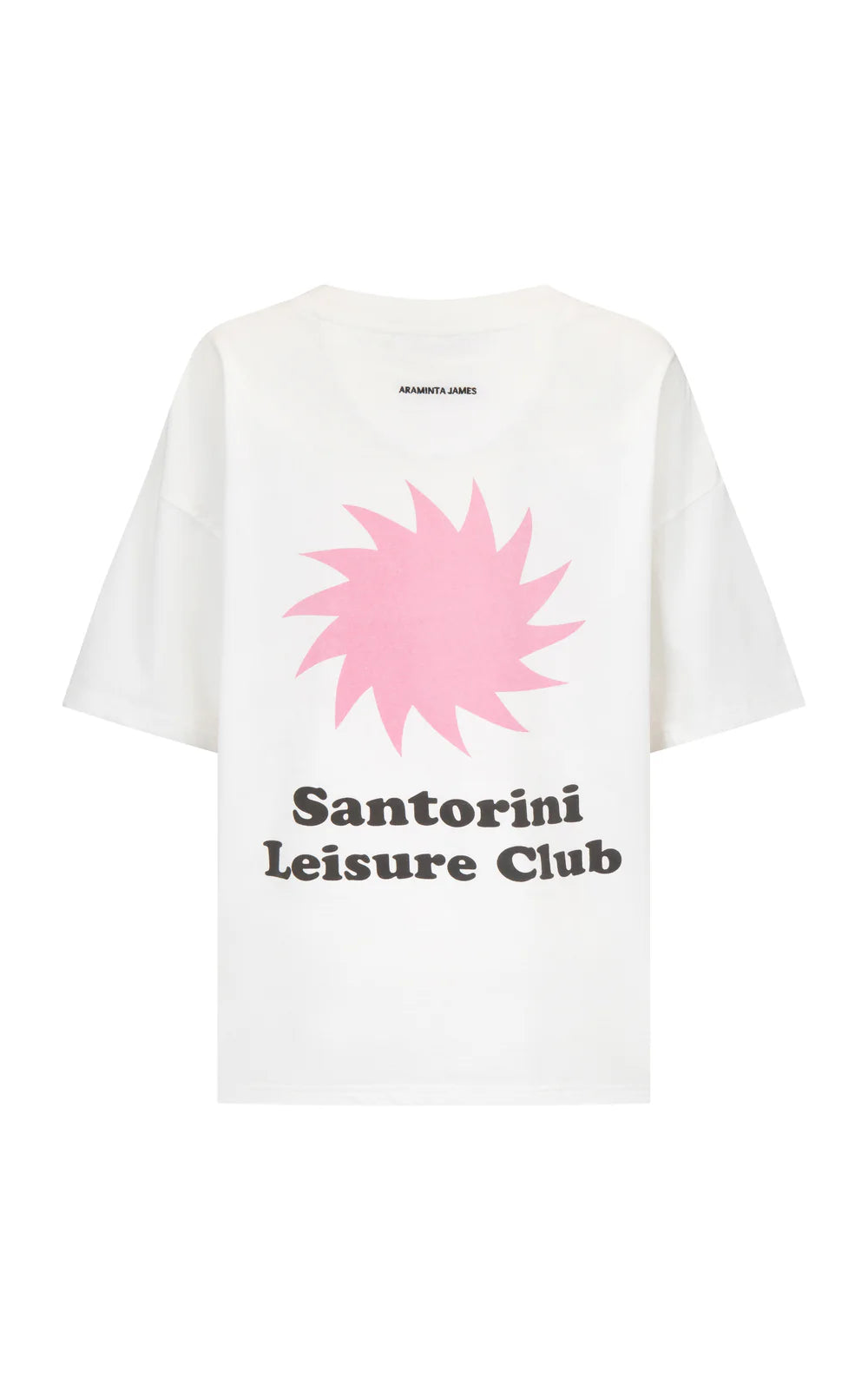 SANTORINI OVERSIZED TEE | WARM WHITE