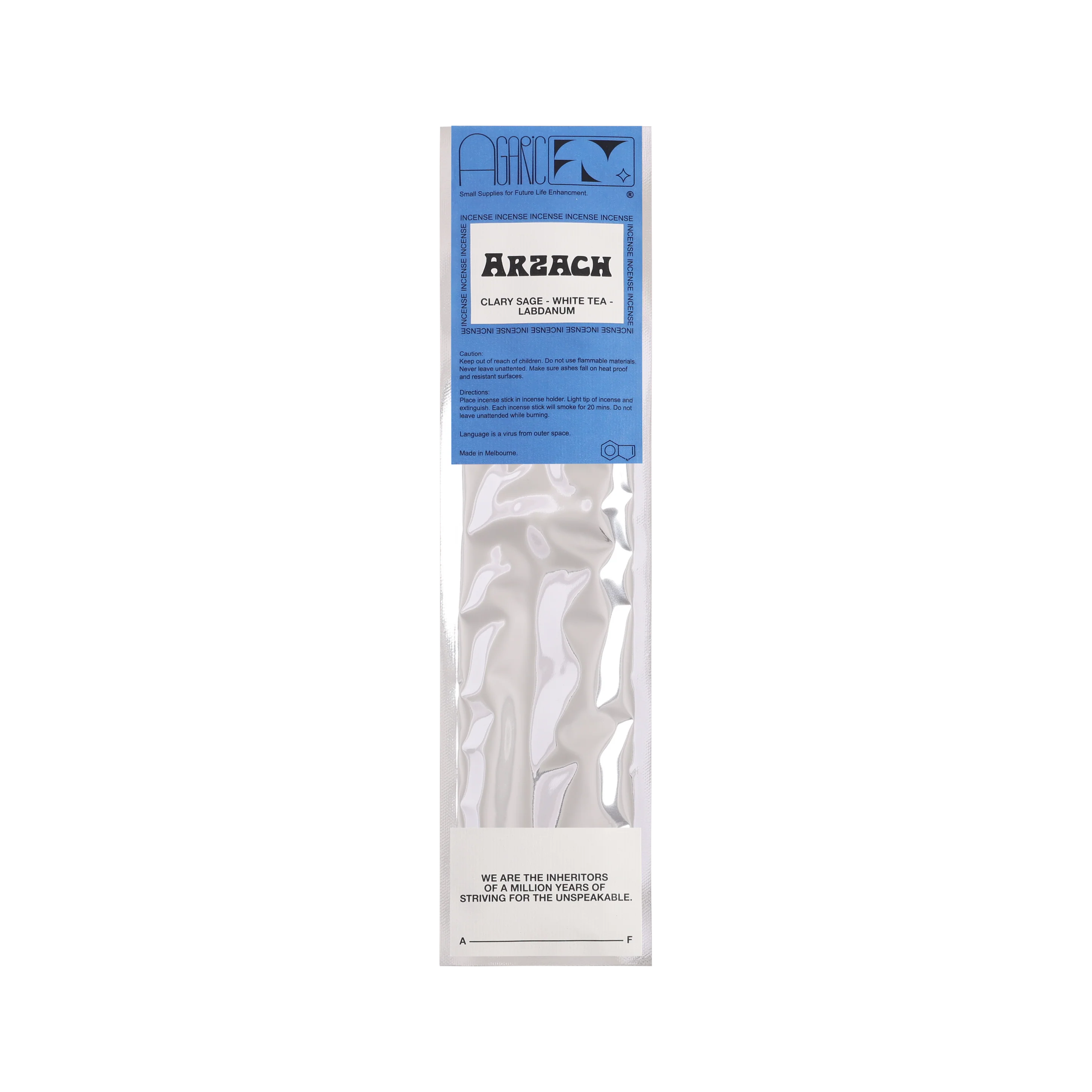 ARZACH INCENSE |CLARY SAGE, WHITE TEA, LABDANUM
