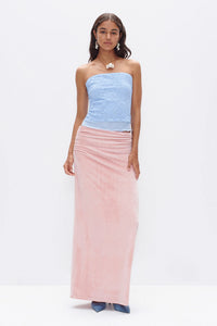 AUDE LACE TOP | SKY