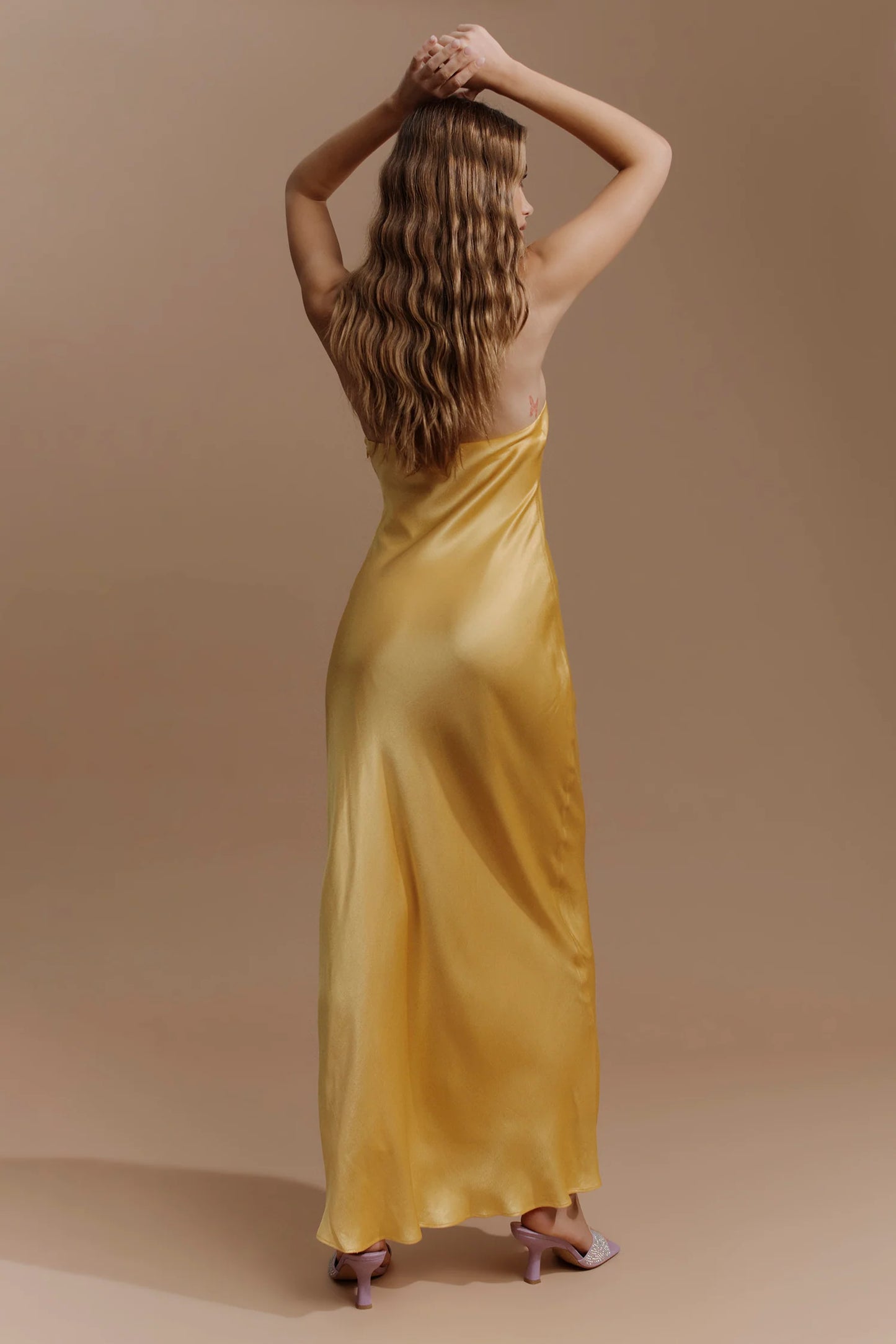 AUGUSTINE BIAS STRAPLESS DRESS | HONEYPOT