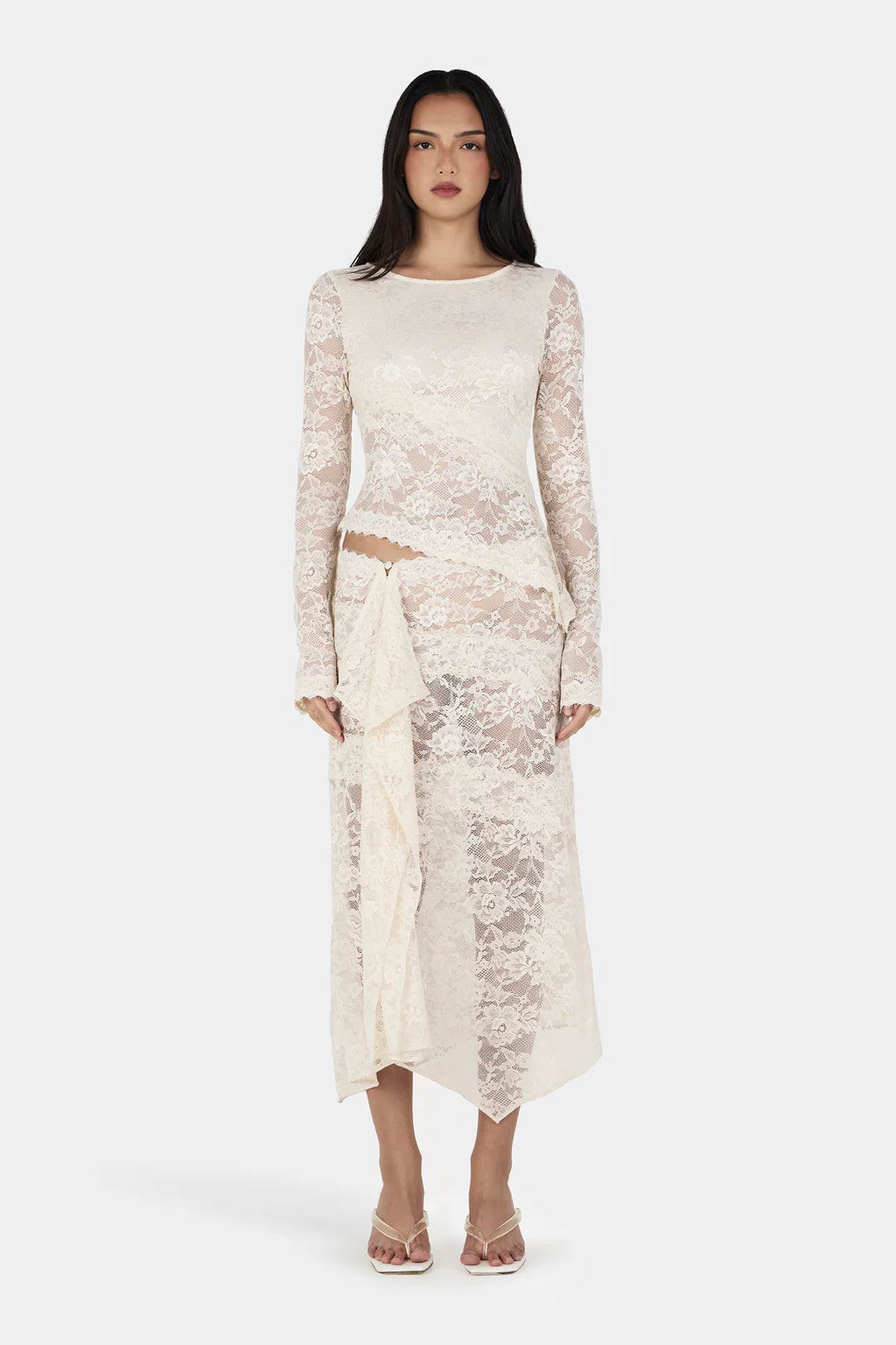 GIGI WRAP SKIRT | IVORY