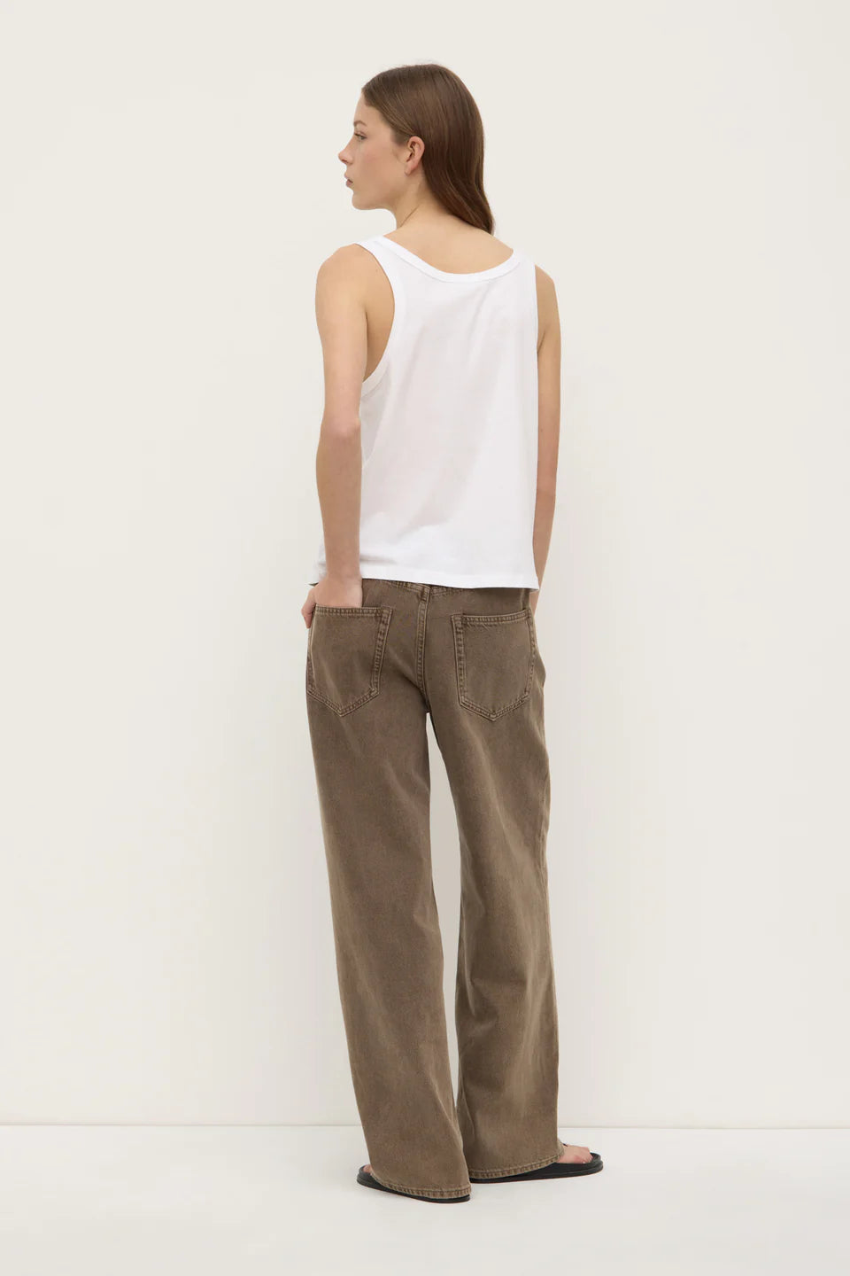 ADRIA JERSEY TANK | WHITE
