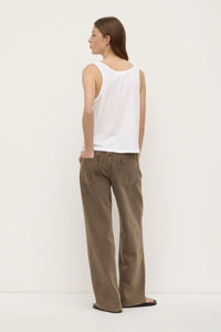 ADRIA JERSEY TANK | WHITE