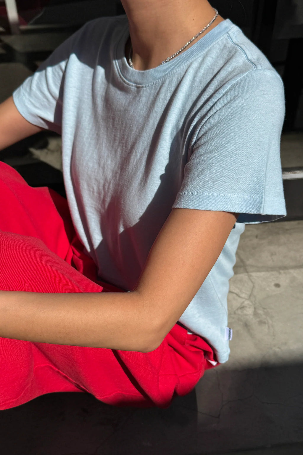 Le Bon Shoppe Airy Darling Tee Baby Blue