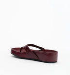 Alias Mae Akiko Burgundy Oily Crinkle Leather
