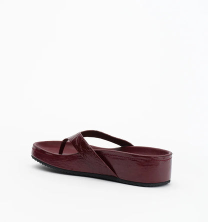 Alias Mae Akiko Burgundy Oily Crinkle Leather