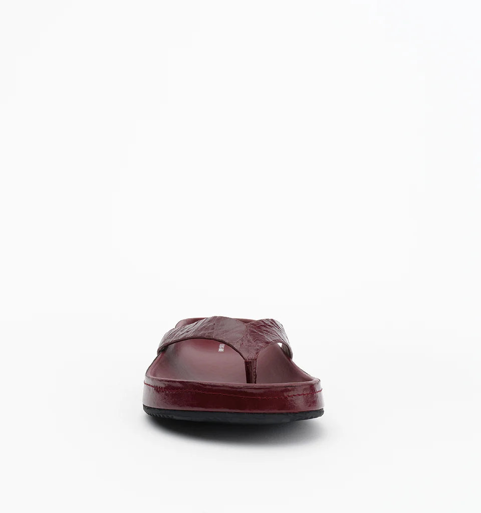 Alias Mae Akiko Burgundy Oily Crinkle Leather