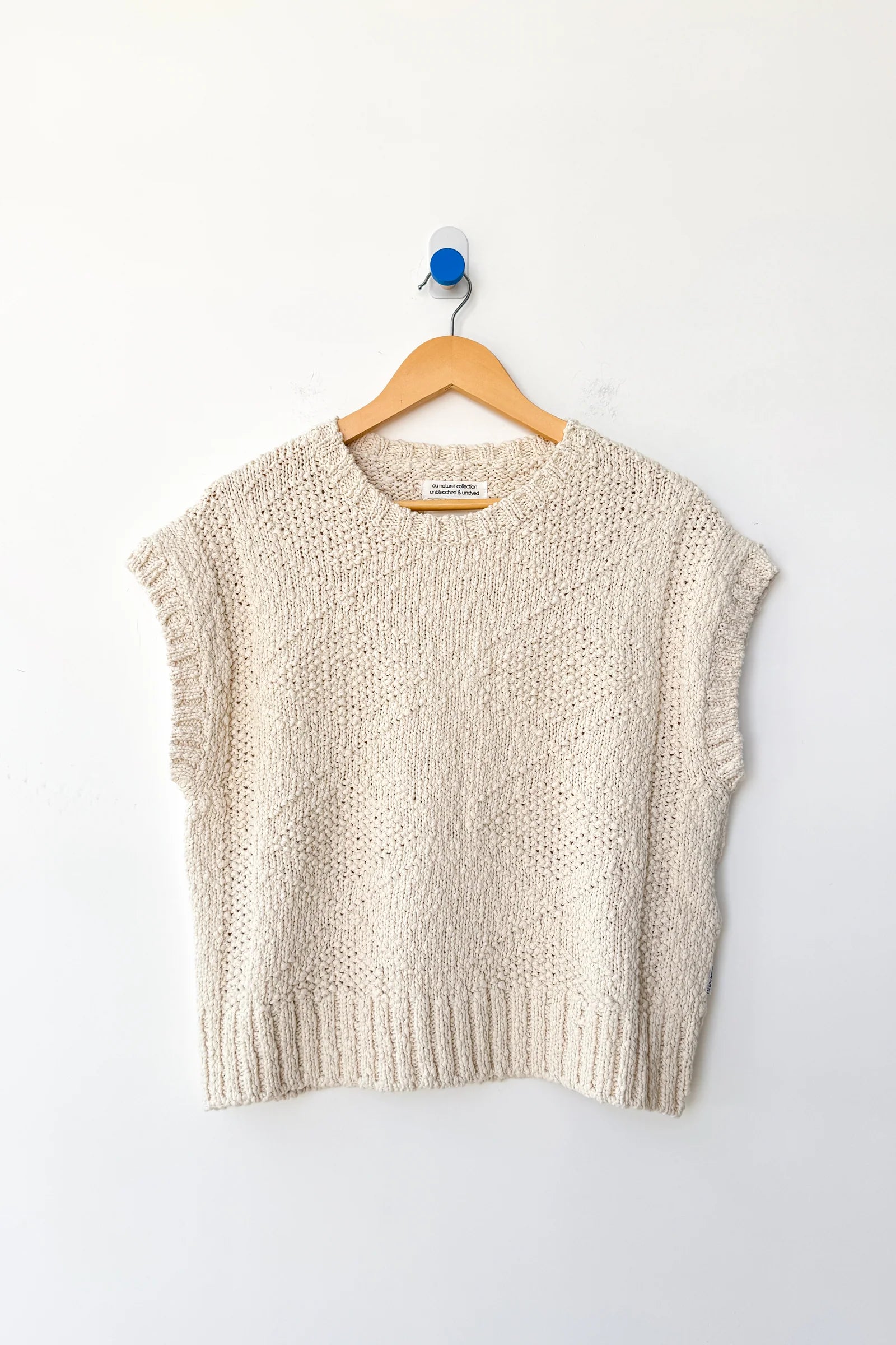 ALDEN COTTON SWEATER | NATUREL