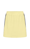 VOYAGE TERRY SKIRT | LEMON CREAM