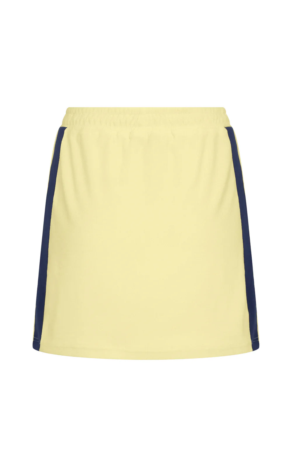 VOYAGE TERRY SKIRT | LEMON CREAM