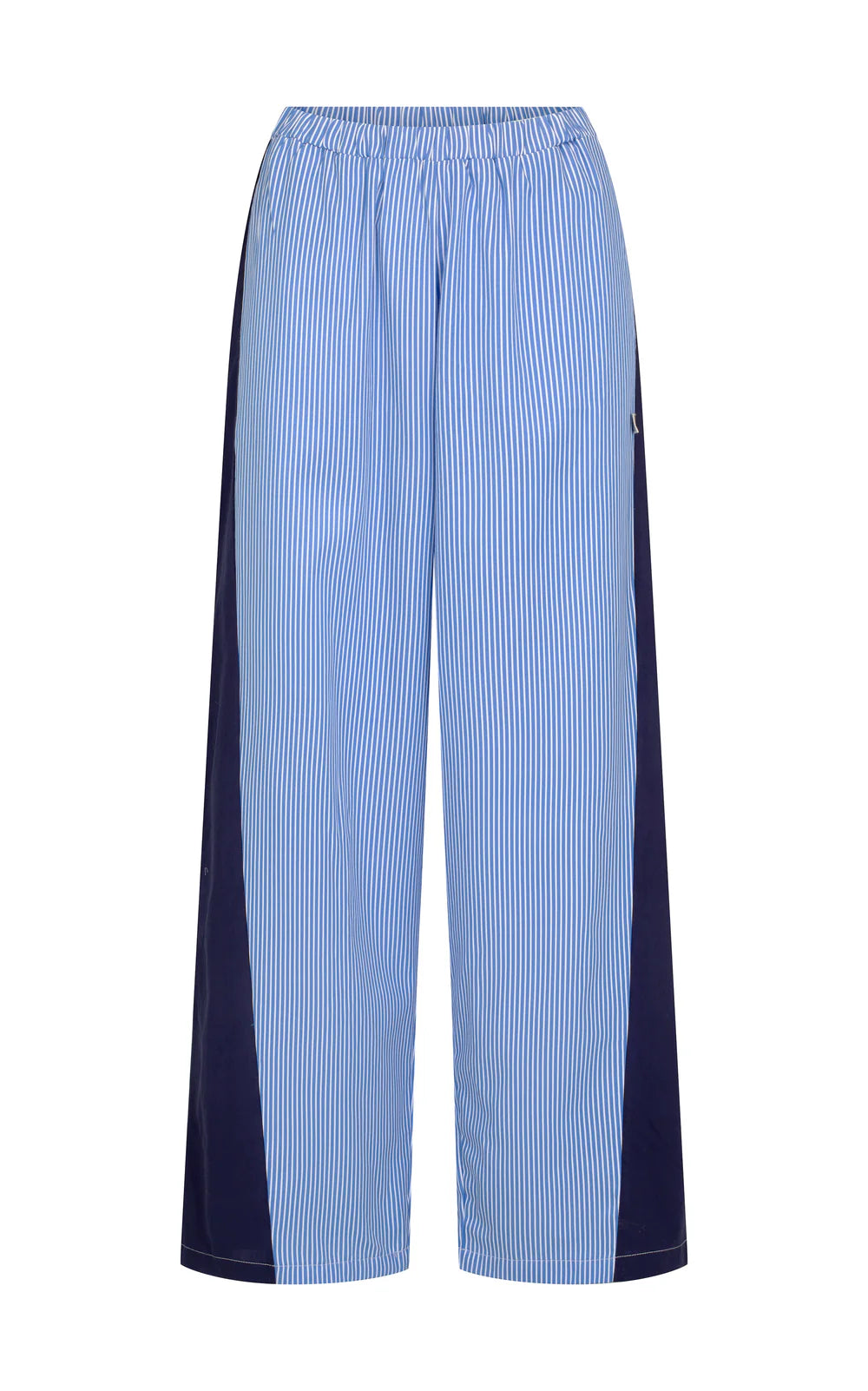 LIBBY COTTON STRIPE PANT | SKY BLUE STRIPE