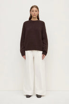 ARIEL KNIT | DARK CHOC