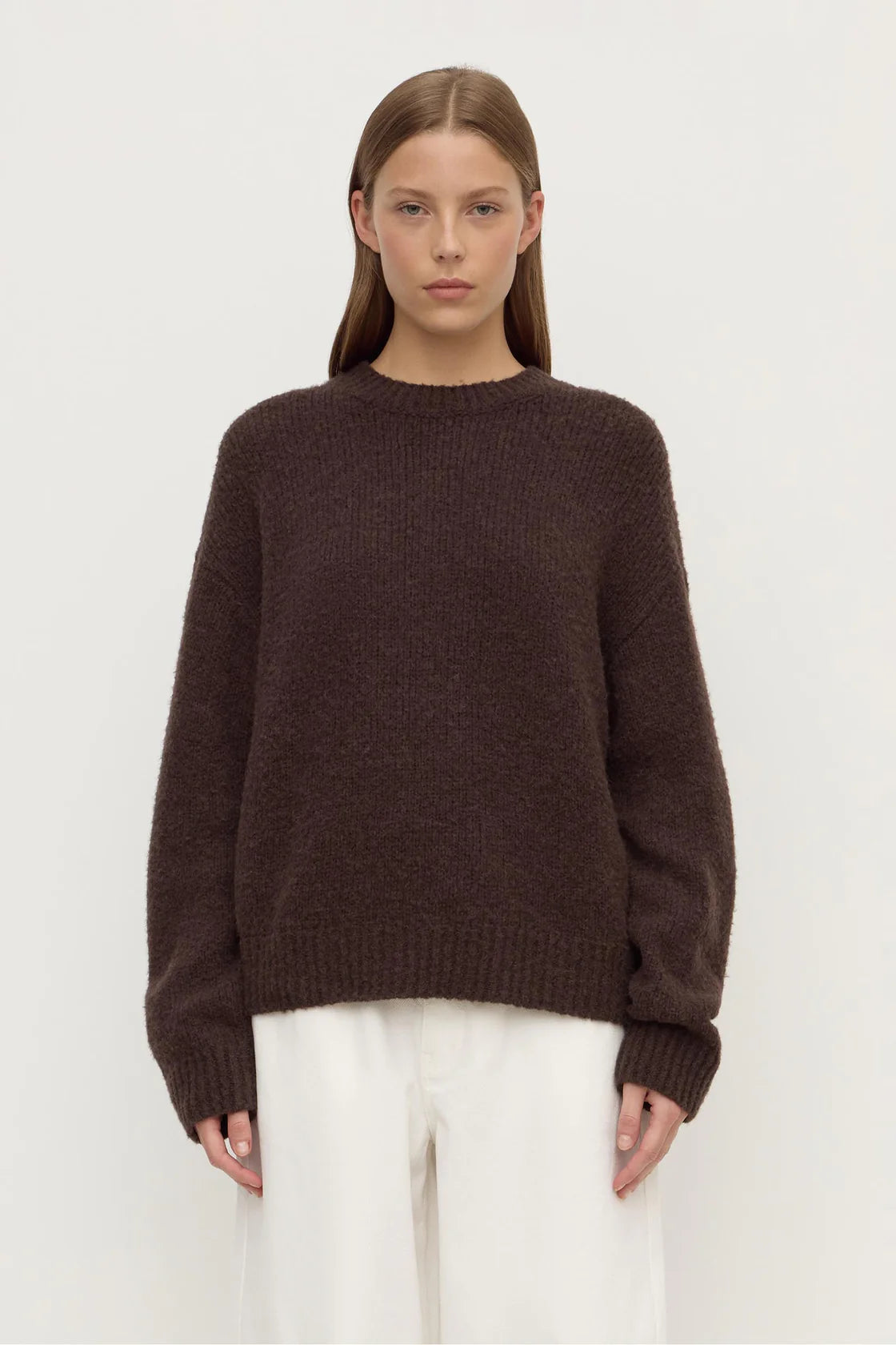 ARIEL KNIT | DARK CHOC