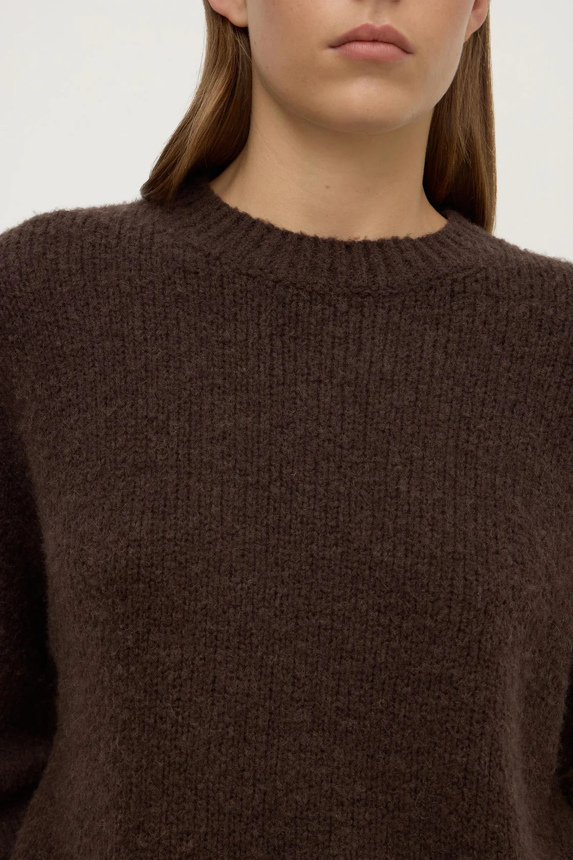 ARIEL KNIT | DARK CHOC