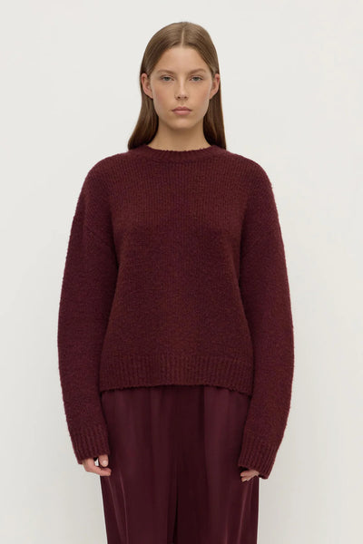 ARIEL KNIT | MERLOT