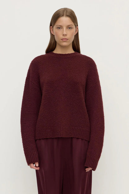 ARIEL KNIT | MERLOT