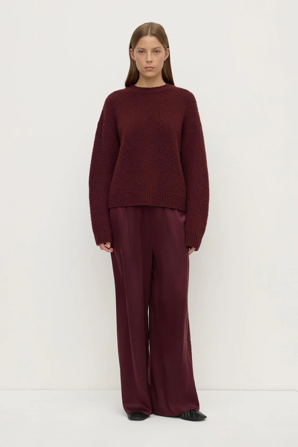 ARIEL KNIT | MERLOT