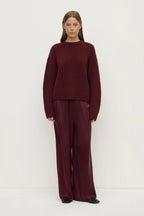ARIEL KNIT | MERLOT