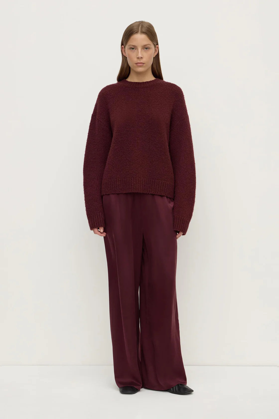 ARIEL KNIT | MERLOT