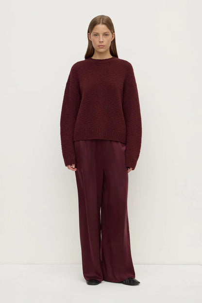 ARIEL KNIT | MERLOT